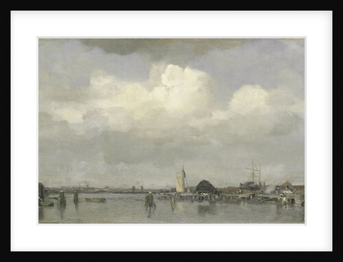 Harbour view by Jacob Maris
