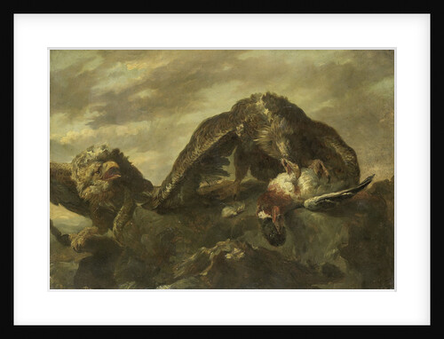 Eagles on Rocks by Matthijs Maris