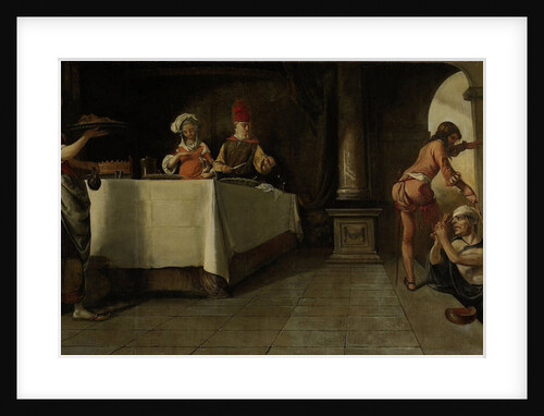 The Rich Man and Poor Lazarus by Barent Fabritius