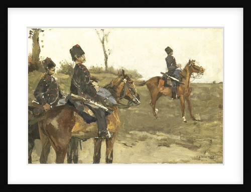 Hussars by George Hendrik Breitner
