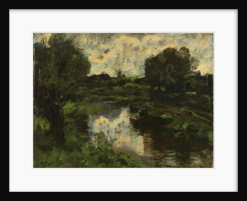 Polder after storm by Jacob Maris