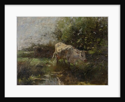 Meadow with cows by Willem Maris