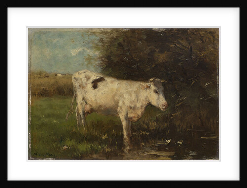 White Cow by Willem Maris