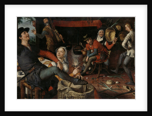 The Egg Dance by Pieter Aertsen