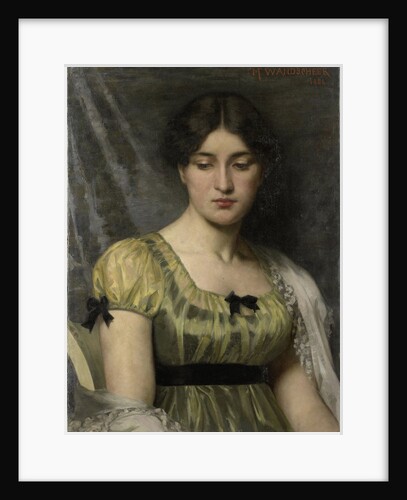 Portrait of a woman by Marie Wandscheer