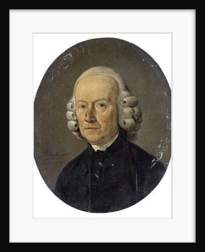 Portrait of a man by Adrianus de Visser