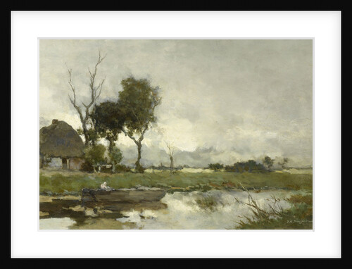 Autumn Landscape by Johan Hendrik Weissenbruch