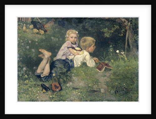 Butterflies by August Allebé