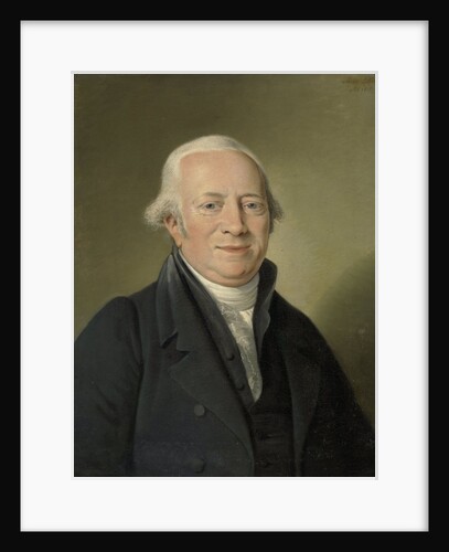 Portrait of Cornelis Sebille Roos, Art Dealer in Amsterdam and Inspector of the National Konst-Gallery and the Huis ten Bosch in The Hague by Adriaan de Lelie