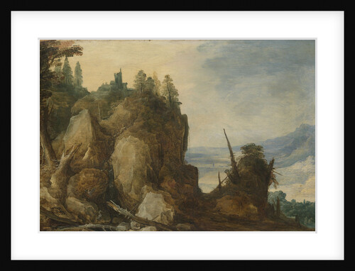 Mountain view by Joos de Momper II