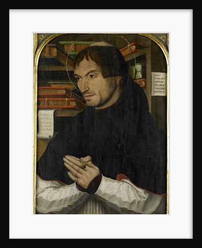 Saint Dionysius the Areopagite in Prayer by Anonymous