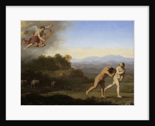 The Expulsion from Paradise by Cornelis van Poelenburch