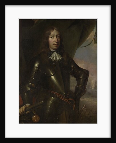 Portrait of Lieutenant-Admiral Willem Joseph, Baron van Gendt by Jan de Baen