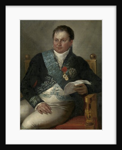 Portrait of Isaac Jan Alexander Gogel by Mattheus Ignatius van Bree
