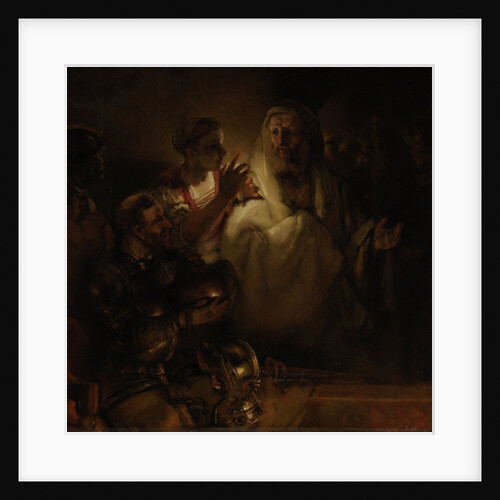 The Denial of St Peter by Rembrandt Harmensz. van Rijn