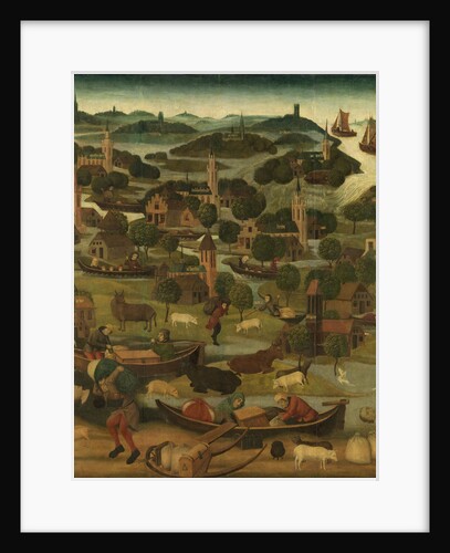 The Saint Elizabeth’s Day Flood, Master of the St Elizabeth Panels by Anonymous
