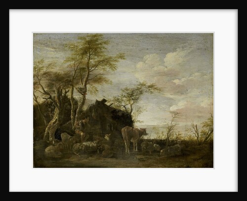 A herdsman's hut by Paulus Potter