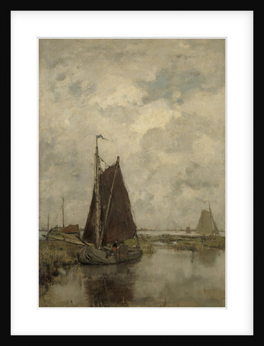 Ships in Dull Weather by Jacob Maris