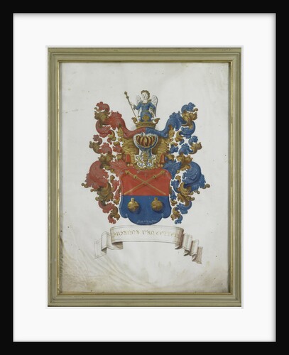 Coat of arms of Susanna van Collen, wife of Jacob Feitama by Anonymous