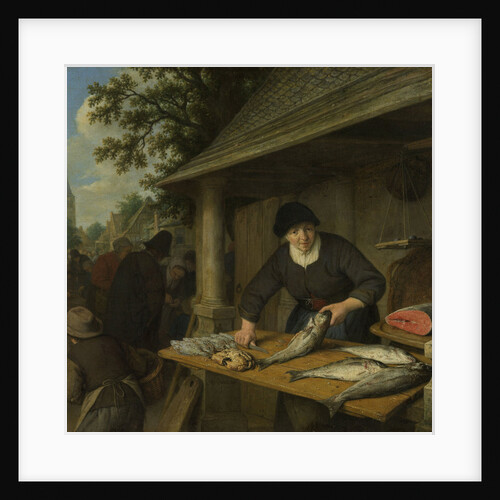 The fishwife by Adriaen van Ostade