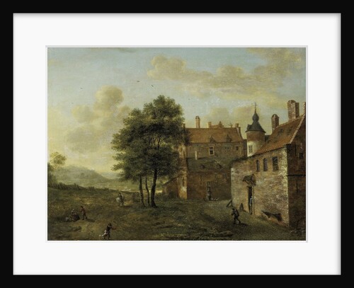 A Country House by Jan van der Heyden