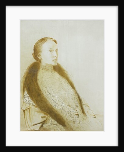 A.M.L. Bonger-van der Linden. First wife of the collector André Bonger by Odilon Redon