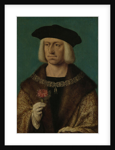 Portrait of Maximilian I by Workshop of Joos van Cleve