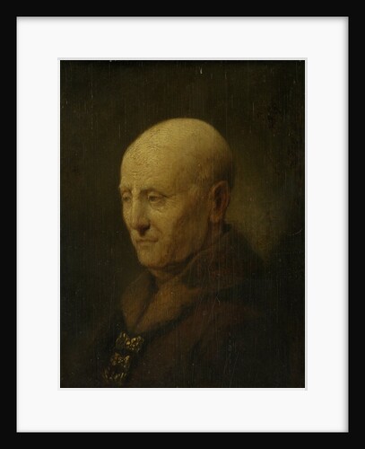 Portrait of a man, perhaps Rembrandt's father, Harmen Gerritsz van Rijn by Anonymous