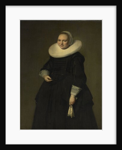 Portrait of a Woman by Hendrik Gerritsz. Pot