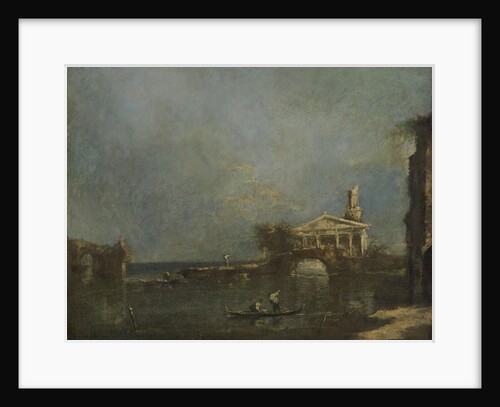 Laguna near Venice Italy by Francesco Guardi