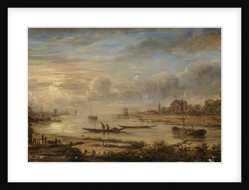 River view at sunrise by Anonymous
