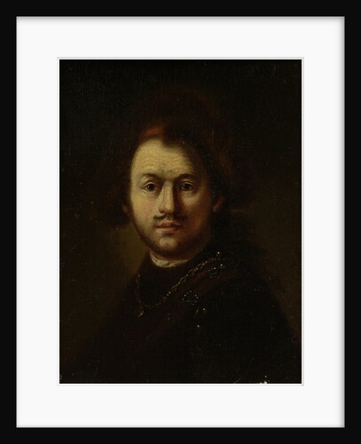 Portrait of Rembrandt Harmensz. van Rijn by Follower of Rembrandt Harmensz. van Rijn