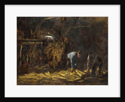 In the barn by Willem de Zwart