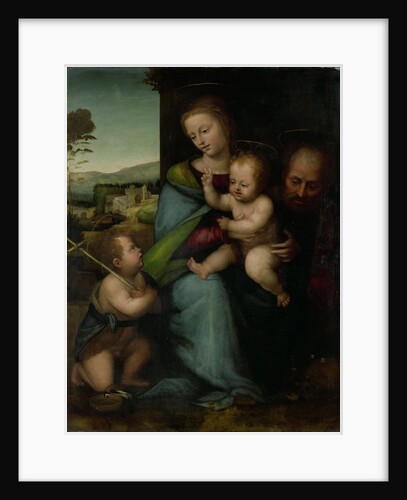 Holy Family with Young Saint John by Circle of Bartolommeo