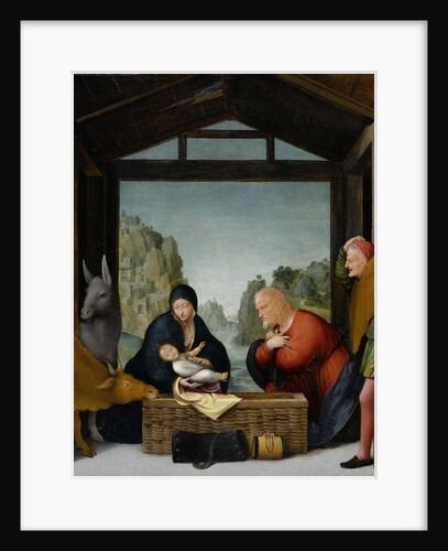 Adoration of the Shepherds by Circle of Bartolommeo Suardi