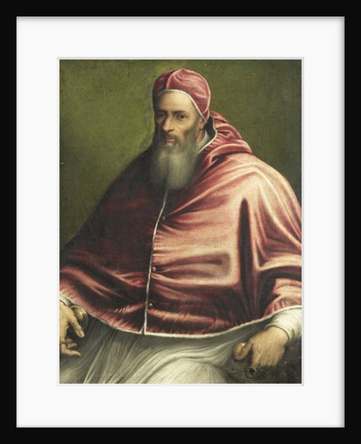 Pope Julius III (formerly entitled Pope Paul III) by Circle of Girolamo Sicciolante