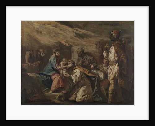 Adoration of the Magi by Gasparo Diziani