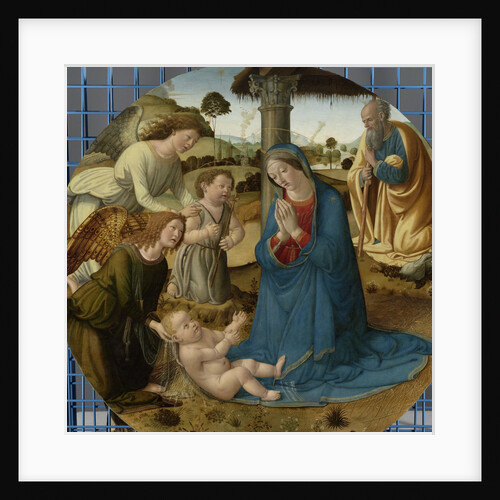 The Adoration of the Christ Child by Cosimo Rosselli