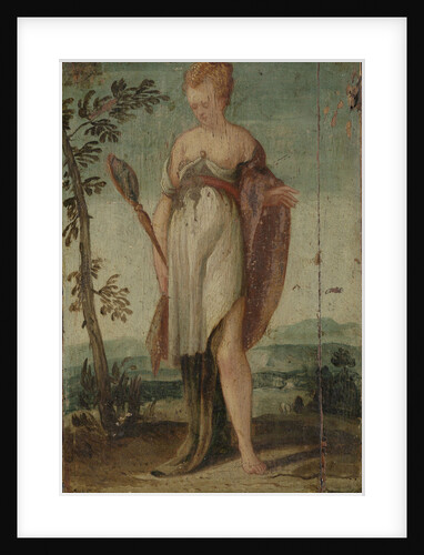 Woman with Mirror by Circle of Lambert Sustris