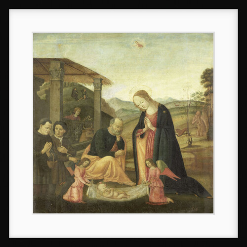 Adoration of the Christ Child by Circle of Jacopo del Sellaio