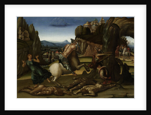 Saint George and the Dragon by Workshop of Luca Signorelli