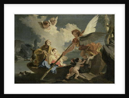 Flight into Egypt by Follower of Giovanni Battista Tiepolo