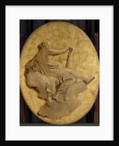 Allegorical Figure of a Woman with a Club (Fortitude?) by Giovanni Battista Tiepolo