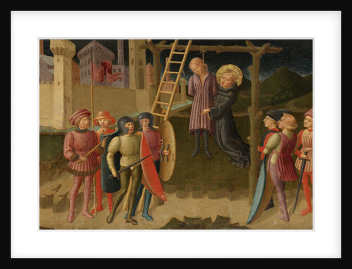 Saint Nicholas Saving a Hanged Man by Zanobi di Jacopo Machiavelli
