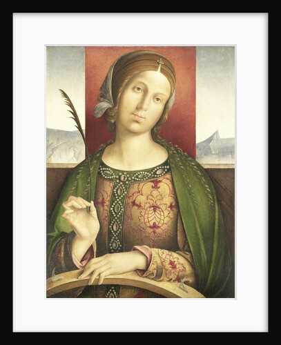 Saint Catherine of Alexandria by Francesco Zaganelli di Bosio