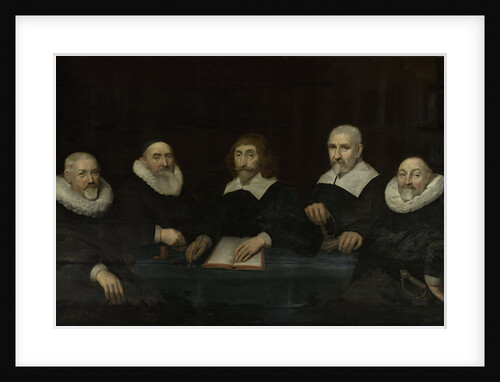 The Regents of the House of Correction of Middelburg, 1643, the Netherlands by Allaert van Loeninga