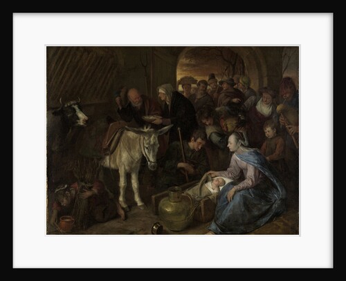 The adoration of the shepherds by Jan Havicksz. Steen