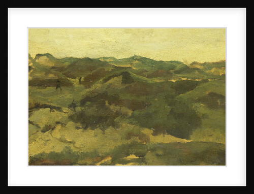 Heathland, presumably in in Drente, The Netherlands by George Hendrik Breitner