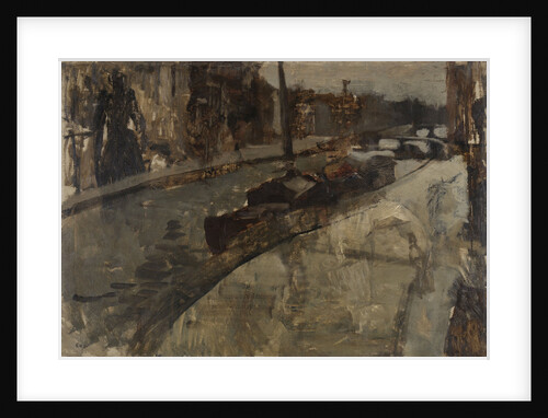 Prinsengracht near Lauriergracht, Amsterdam, The Netherlands by George Hendrik Breitner