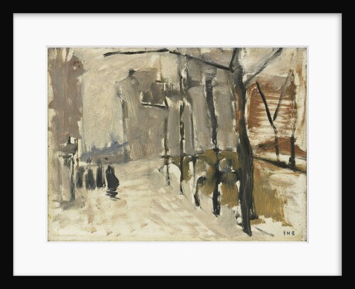 Cityscape in The Hague (?), The Netherlands by George Hendrik Breitner